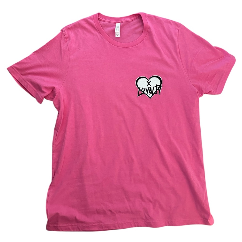 Pink Love X Loyalty Tee